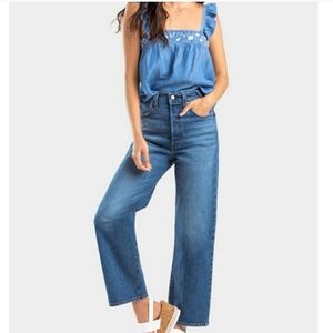 Levi's Premium RIBCAGE Straight Jeans